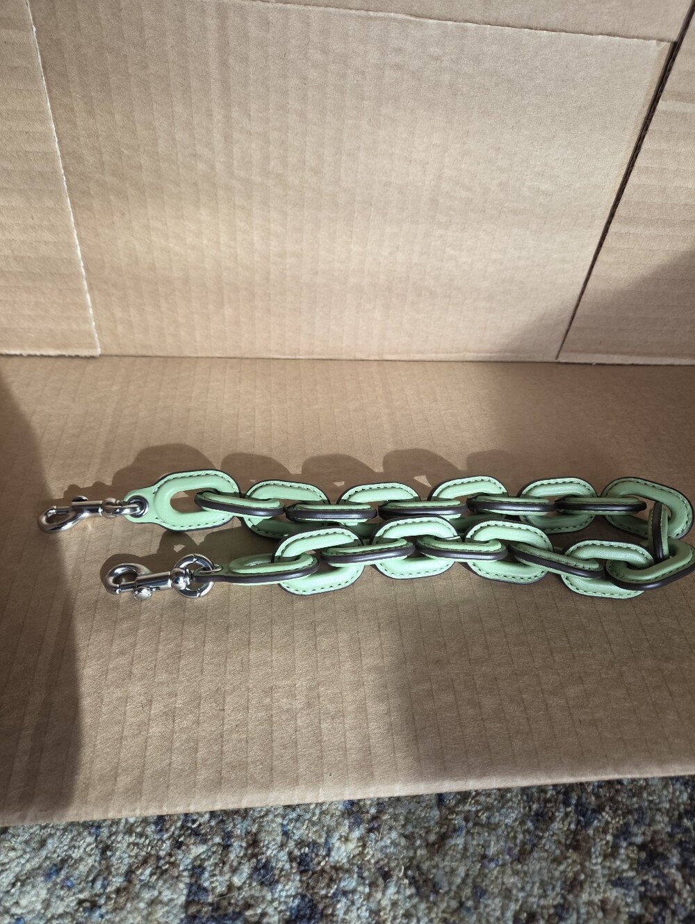 COACH Rogue Top Handle Pale Pistachio Bag - Picture 13 of 16
